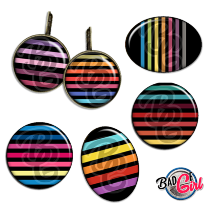 image images planche badge cabochon imprimer rayures stripe stripes pattern marcel rykiel