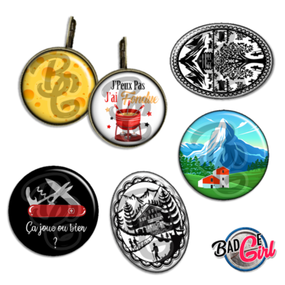 image images planche badge cabochon imprimer suisse genève pays humour fondue j'peux pas j'ai