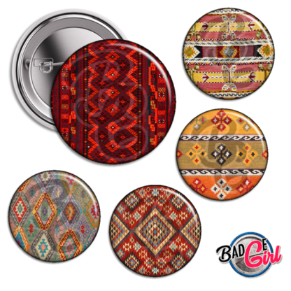 image images planche badge à imprimer kilim tapis berbère berbere motif motifs maroc