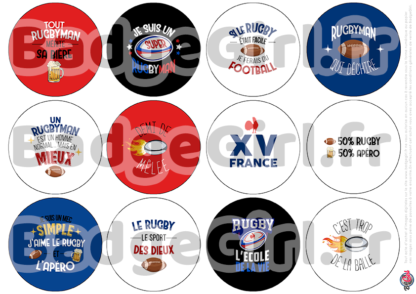 image images planche badge à imprimer rugby sport coupe du monde rugbyman humour sport apéro