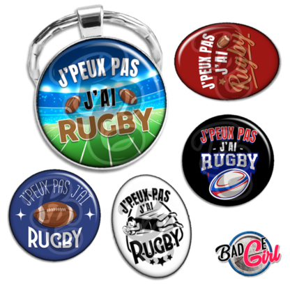 image images planche badge à imprimer rugby j'peux pas j'ai sport coupe du monde rugbyman humour sport