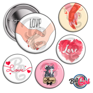 image images planche badge à imprimer amour love coeur saint valentin infini