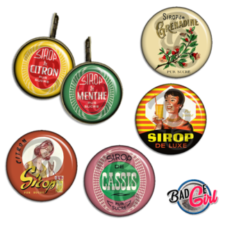 image images planche badge à imprimer fruit fruits citron sirop sucre fantaisie retro vintage