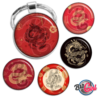 image images planche badge à imprimer dragon nouvel année an chinois dragon