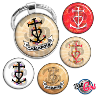image images planche badge camargue croix camarguaise de Camargue