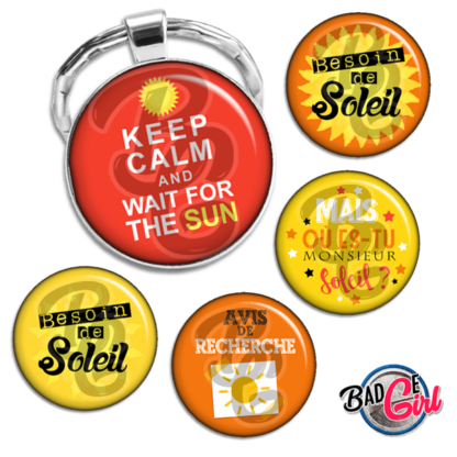 image images planche badge imprimer cabochon soleil sun humour avis de recherche besoin keep calm