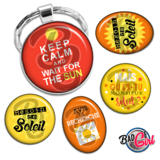 image images planche badge imprimer cabochon soleil sun humour avis de recherche besoin keep calm
