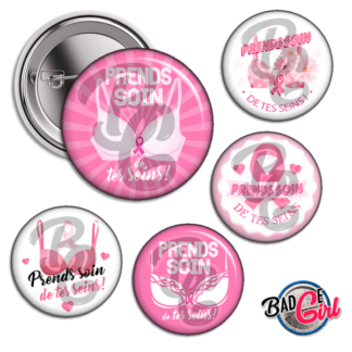 image images planche badge imprimer cabochon octobre rose cancer sein combat prends soin de tes seins