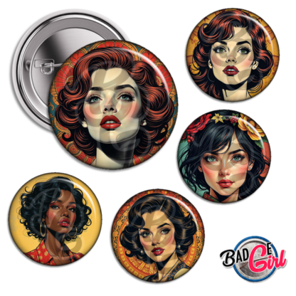 image images planche badge imprimer cabochon femme pinup woman women