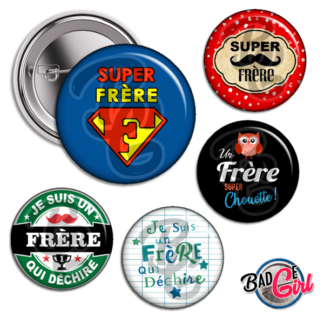 badge cabochon image imprimer gratuit frere frère superman heineken bière moustache chouette superman marvel