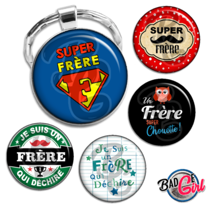 badge cabochon image imprimer gratuit frere frère superman heineken bière moustache chouette superman marvel