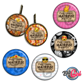 badge cabochon image imprimer gratuit maîtresse maitresse profession qui assure  d'enfer enfer wonde woman wonderwoman ange gardien 100% classe au top extraordinaire rock rock'n'roll qui déchire géniale génialissime  exceptionnelle  magicienne emoji smiley