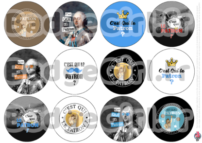 badge cabochon image imprimer gratuit patron humour napoléon napoleon