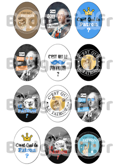 badge cabochon image imprimer gratuit patron humour napoléon napoleon